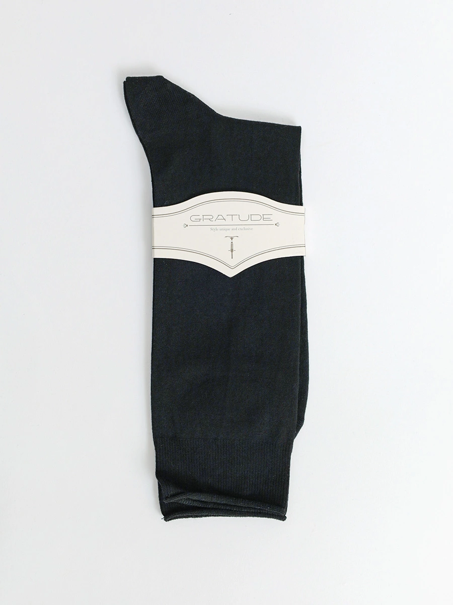 Носки из хлопка черного цвета